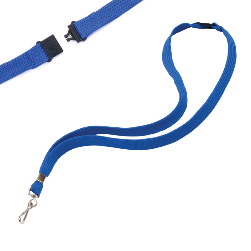 Chums 11096 13mm Polyester Breakaway Lanyard with Swivel J-Hook