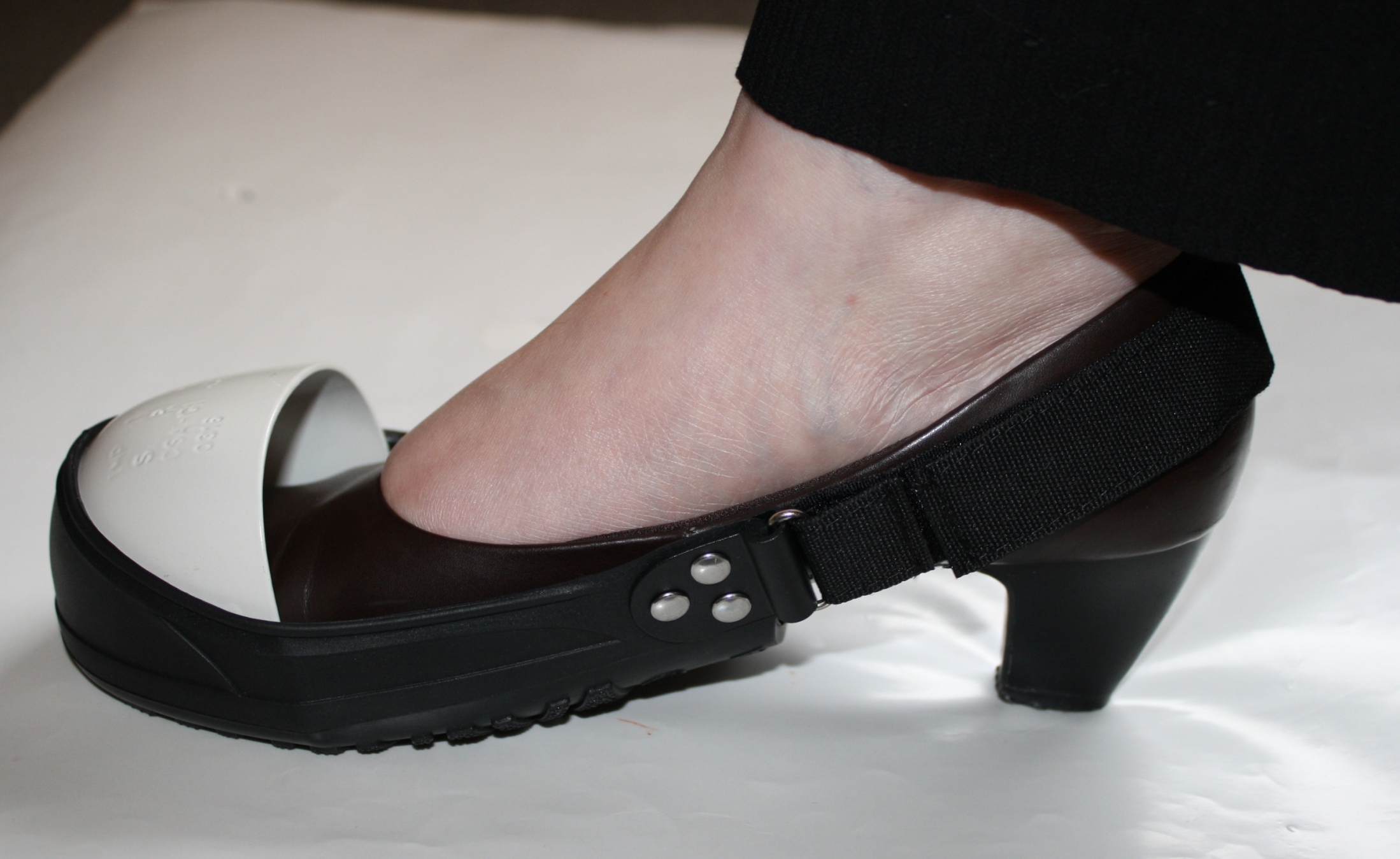 safety toe high heels