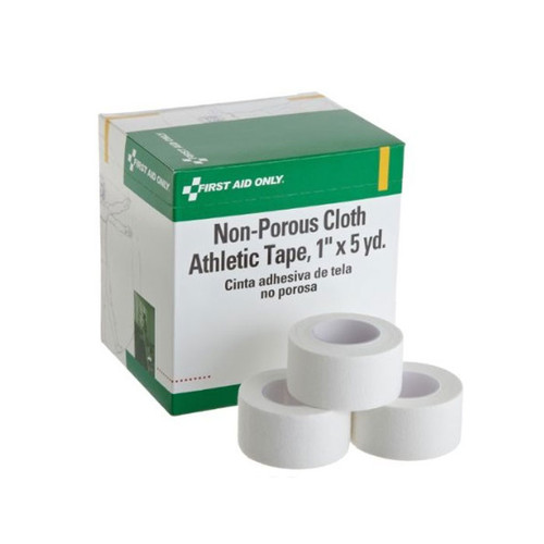 H638 First Aid Only Non Porous Cloth Athletic Tape Roll