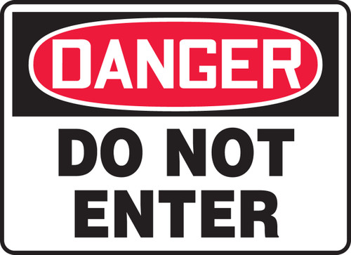 Accuform MADM139 Danger Do Not Enter Safety Sign