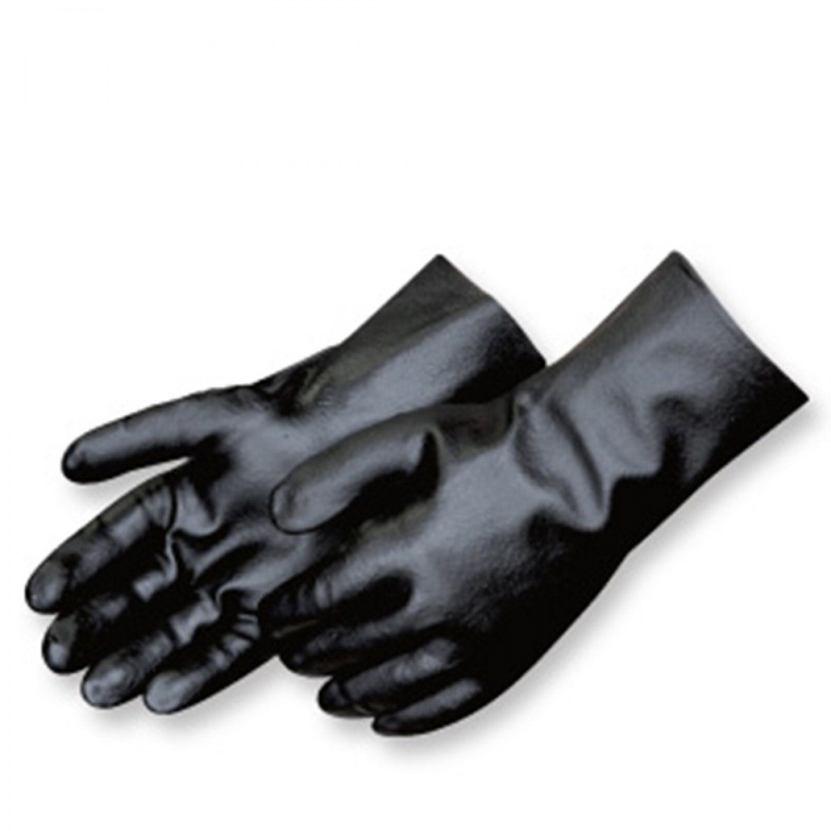 Smooth Chemical Resistant PVC Gloves 18 inches