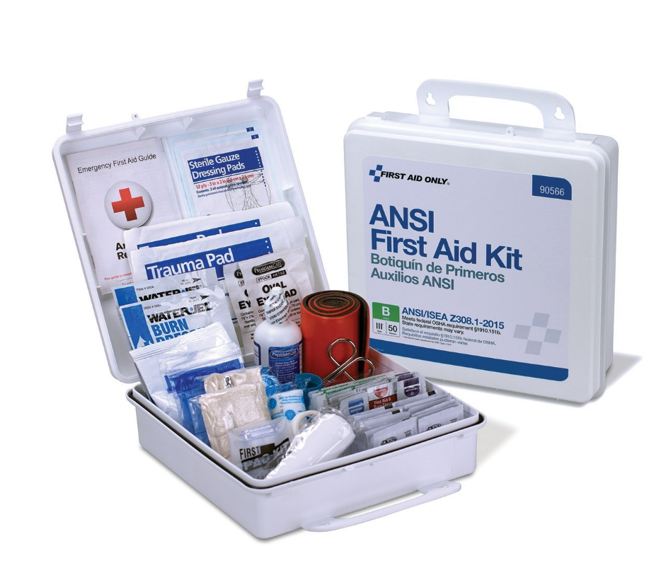 Class B 50 Person Bulk ANSI B, First Aid Kit-Type III