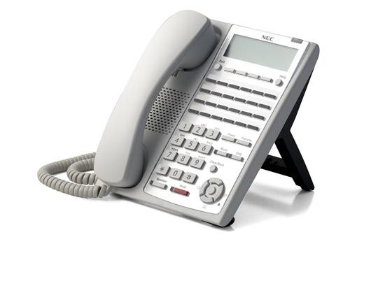 NEC 1100062 24 BUTTON DIGITAL TELEPHONE (WHITE) - Nec Phone Supply
