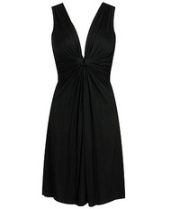 Knot Front Dress w/ Swatch