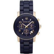 Women's Navy Blue and Gold Watch