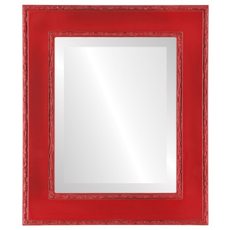 Contemporary Red Rectangle Mirrors from $97 | Free Shipping