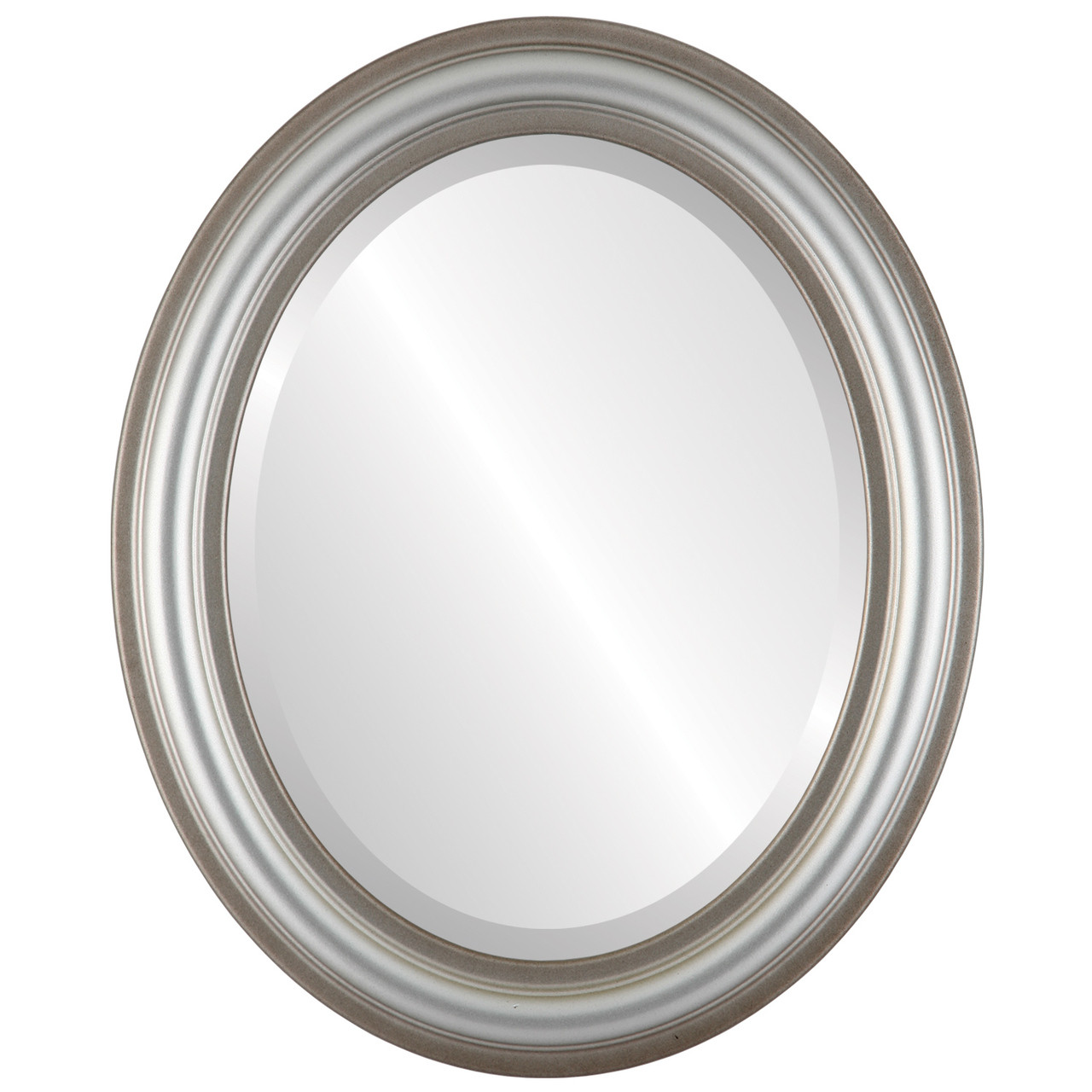 Contemporary Silver Oval Mirrors from 119 Free Shipping
