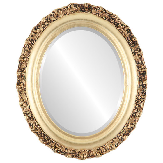 Decorative Gold Oval Mirrors from $177 | Free Shipping