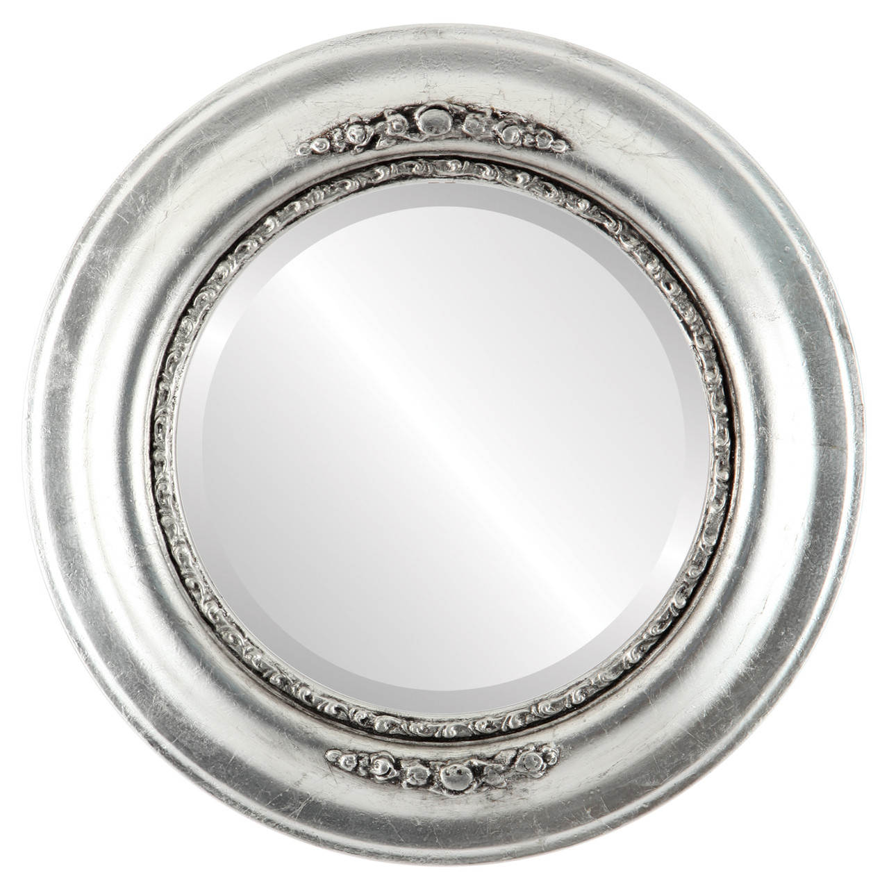 Vintage Silver Round Mirrors from $177 | Free Shipping