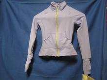 Mondor Model 34808 Girls Skating Jacket

 

Front zipper jacket with kagaroo style pockets, thumbholes and ruched mock neck and wrists

Color Periwinkle Purple

Girl Sizes Available:  4- 6, 6x-7, 8-10, 10-12, 12-14

Sale Price $ 59.99