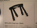 The Bauer Hockey Garter belt helps secure players ice hockey socks during game time play.

Model Number: 1035585
Bauer Recommended Sizing Guideline:
Size / Waist Measurement
JR Md (Sm/Md) / 20'' - 23"
JR Lg (Lg/XL) / 22'' - 29"