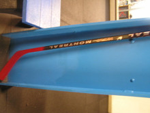 Montreal Nitro 4500 Junior Hockey Stick

FEATURES
• Reinforced shaft corners, oval interior
• 30% graphite, 70% fiberglass shaft
• True one-piece shaft
• ABS blade with graphite overlay
BENEFITS
• Strong
• No dead spots in shaft
• Full shaft flex

 
