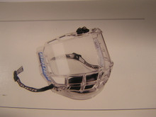 The Bauer Concept 3 Full Shield is the next generation of one of the most used full shields in hockey. Stemming back to the Itech Concept shields, this Bauer Concept 3 uses advanced technology to keep a player well protected on the rink without sacrificing visibility. Bauer also includes a Bauer helmet bag to help keep the visor from getting scratched as well.

The protection is provided by a high-quality polycarbonate shield and frame that can withstand the most intense impacts in hockey. The interior is treated with an anti-fog coating while the exterior is treated with an anti-scratch coating. The floating chin-cup is another great feature to see, insuring a secure fit for the player as well as maintaining a great level of comfort.

Model Number: 1041010
Sizing Guidelines: (compatible with most non-Bauer helmets)
Model / Size 
Re-Akt: S / M / L
9900: S / M / L
7500: S / M / L
5100: S / M / L
4500: S / M / L
2100: S / M / L