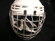 The Bauer Prodigy Youth Hockey Helmets (With Cage) are an excellent choice for any young hockey player. The Prodigy Helmet showcases youth-specific features like the quick-release chin strap buckle, quick-release facemask snaps, 4-position j-hook mounts and adjustable top-clips. The chin strap comes with a traditional snap so that a player can adjust the length of the strap, but Bauer also included a quick-release buckle that any youth hockey player can use with ease. The facemask snaps on the Prodigy Cage slide on rather than snapping, requiring much less force to use compared to traditional adult helmets. 

The 4-position j-hook mounts and adjustable top-clips are another great addition because it allows parents to change how the cage sits on the face as a player grows. Internally, the Bauer Prodigy Helmet utilizes a traditional dual-density liner that provides age-specific protection and a high-level of comfort. The Dual-Ridge Crown enhances protection while the shell promotes excellent airflow through the large vents. The shell also includes tool-free adjustment pieces on both sides, once the side flaps are flipped up, the helmet will be able to expand and contract so that it may better fit a player's head. 
