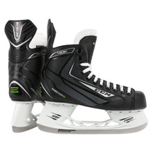 The CCM RibCor 40K Ice Hockey Skates are the entry level model in the CCM's RibCor Line. These RibCor 40K Skates feature an Elite Synthetic Quarter Package, ideal for the casual skater or new to hockey player. For pro-like comfort and lace-bite protection, CCM included a two-piece white felt tongue with injected foams. 

Down below, the SpeedBlade Pro holders feature the same SpeedRibs as the top of the line 50K skates. This triangular design prevents torquing or twisting in the holders for maximum stability and support. 

Model Number: SK40P
Heritage: Reebok 22K / 5K
Level of Play Guideline: Recreational
Fit Guidelines: Tapered - slightly narrow forefoot / narrow heel / low overall volume
Sizing Guidelines: CCM skates generally fit 1 1/2 sizes down from your regular shoe size