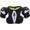 The CCM Tacks Youth Hockey Shoulder Pads are the perfect first pad for beginners. Its soft foam design ensures that it fits comfortably, while it uses thick foams and plastic protect the arms, shoulders, sternum and spine. It attaches with two stomach straps and two arm straps to make sure the shoulder pad is in place when they need it. 

Model Number: SPTACK
Heritage: Reebok 12K KFS
Level of Play Guideline: Recreational
CCM Sizing Guidelines:
Shoulder Pad Size / Player Height / Chest Circumference
YTH SM / 3'4" - 4'0" / 18" - 22"
YTH MD / 3'8" - 4'4" / 22" - 26"
YTH LG / 4'0" - 4'8" / 24" - 28"