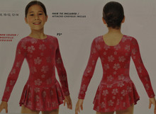 Mondor Model 2723 Velvet skating Dress

Glitter motif velvet dress, classic skirt, hair tie included.