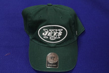 47 Brand NFL New York Jets Clean Up Hat

Garment washed for a broken-in look and feel, this dark green low-crown relaxed baseball cap is constructed of quality cotton twill detailed with raised embroidery of the New York Jets NFL logo.

 

Approx.
4 1/2" Crown, 6-Panel
2 3/4" Pre-Curved Bill

 

Made of:
100% Washed Cotton Twill

 

Classic 6-Panel Crown
Sewn Eyelets - For Ventilation
Raised Team Logo Embroidery
Embroidered '47 Brand Side Hit
Sewn Team Logo Tab
Self-Fabric Adjustable Strap w/ Snap Brass Buckle

 

Size: Adjustable - Adjusts via fabric strapback to fit up to size 7 5/8 (XL) comforta