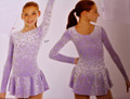 Mondor Model 2723 Velvet Skating Dress

Glitter motif velvet dress, classic skirt, hair tie included. 