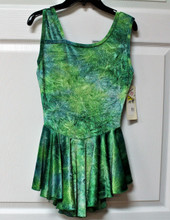 Duck Crossing A1216 Velvet Tank Top Skating Dress