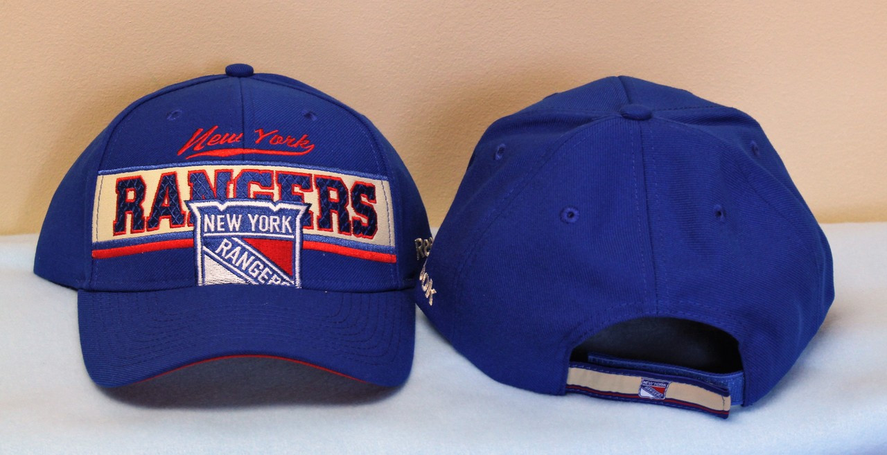 reebok new york rangers hat
