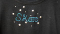 Dance Skating Top

SKate embellished ob the front of the Top

Color Black

 Pockets located on front of the top