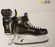 Details
Quarter Package | 3-D fiber composite+
Lining Material | Hydrophobic microfiber
Ankle Padding | Lightweight memory foam ankle pads
Tongue | 2-piece 48oz felt tongue with high-density reinforced metatarsal guard
Footbed | Form-fit+ with stabilizer grip and ventilation
Outsole | Fiber composite
Runner | Tuuk LS1 stainless steel