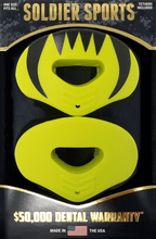 Largest Airflow Channel
Maximum Oxygen Flow
$50,000 Dental Warranty
Soft-Flex Comfort Fit
High-Impact Absorbing Material (Proprietary Blend)
Sleek Design
Increased Mandible & Maxilla Support
One Size Fits All
For Most Sports
Wear WITH or WITHOUT Braces
Includes (2) Optional Tethers
Made in the U.S.A.