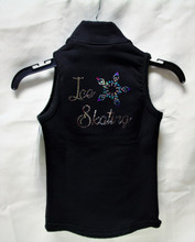 Mondor Model 24487 Polartec Skating Vest with Sequin Appliques - Ice Skating

 Polartec® front zipper sleeveless jacket

Sequins appliqué at back
Mock neck
Branded garment with Reflective logo
Fabric:

53% polyester, 38% nylon, 9% Lycra® elastane