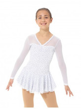 Mondor Model 12931 Skating Dress

Glitter velvet dress, Mesh sleeves and shoulders, Skirt doubled with mesh, Matching hair tie included

Fabric: 90% polyester, 10% elastane
Mesh: 82% nylon, 18% elastane 
