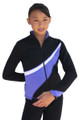 Chloe Noel J81 2-Tone Polae Fleece Skating Jacket

Zipper colors match with  jackets contrast colors. Body & fit same as our classic jackets Style J11. Front zipper with jersey faced exterior, brushed inside fabric for extra comfort and warmth.

Designed with the serious skater in mind; no hood and fitted so the coach can clearly see every aspect of your incredible jumps, spirals, and spins.

The stretch material will allow you to move gracefully and still keep comfortably warm. Innovative fabric allows the body's moisture to pass through the garment.

The fast-wicking inner surface is super comfortable next to the skin. Finish resists odor-causing bacteria.

49% Polyester 38% Nylon 13% Spandex

Made in USA.
