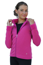Solid Polar Fleece Fitted Jacket
Smooth Faced Polar Fleece Fabric: 49% Polyester, 38% Nylon, 13% Spandex
Made in USA