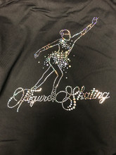 Mondor Model 24884 Girls Skating Jacket 

Figure Skating

Description:

Jacket
Mock neck
Zipper with inner flap and garage to stabilize the cursor
Opening for thumb
Invisible pocket at waist on left side
Sequins appliqué at back
Logo
Fabric:

84% Supplex® nylon, 16% Lycra® elastane