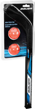 Bauer Mini Stick Sets

2 pre-curved plastic mini sticks
Sticks curved 1 right and 1 left
2 foam balls