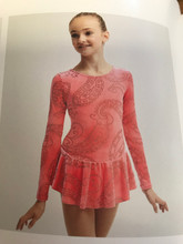 Mondor Model 2723 Velvet skating Dress

Glitter motif velvet dress, classic skirt, hair tie included.