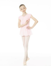 The perfect skirted leotard with ruched short sleeves by Mondor.

Description

Skirted Leotard
Ruched short sleeves
Bow at neckline
Chiffon Skirt
Lined front
Fabric

92% cotton, 8% elastane
Skirt and Lining: 100% polyester

 