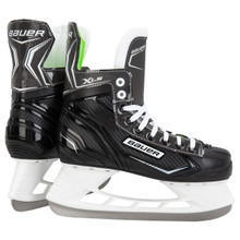 Bauer XLS Senior Hockey Skates

This skate is loaded with comfort, balance and ease of use for the learn to skate consumer. It features a traditional lacing system, a stainless steel runner with an easy-to-balance-on 13ft. radius, and a soft and comfortable microfiber liner putting a premium on comfort throughout.

The new Bauer X-LS skate is new for 2021 and made for the new to hockey player. The skate is built to help with balance and the basics of a skating stride.
Features:

Stainless Steel runner with a easy to balance 13ft Radius
Microfiber liner for comfort
Traditional lacing system 