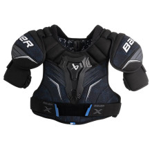 Bauer X Senior Hockey Shoulder Pads

Extreme comfort: Designed with comfort in mind, the Bauer X shoulder pad uses a very soft Flexcell foam and sleeve fit to keep your movements natural and comfortable.

Keeps you dry: Features a sublimated hydrophobic mesh liner.

Fresh graphic design: Enhanced design colors.

FEATURES:
SP Cap: Low profile, full coverage shoulder cap
Sternum: Injection molded with detailled texture
Front Panel: FlexCell comfort foam with sublimated graphics
Spine: MD foam with PE insert
Back panel: FlexCell comfort foam with sublimated graphics
Arch: Low profile arches with PE insert
Bicep: Adjustable bicep with molded PE
Liner: Sublimated Hydrophobic mesh