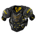 Bauer Supreme 3S Senior Hockey Shoulder Pads



PERFORMANCE DESIGN
The Bauer® Senior Supreme 3S Shoulder Pad is designed for the heat of competition
Optimal protection with full coverage molded vest with floating sternum
Sternum - New AMP shoulder cap; Front panel: ADAPTIV Skin sternum; Back panel: Molded HD foam
Biceps: Molded arches with PE insert
Liner: Adjustable bicep with PE insert and Thermo Max sub
