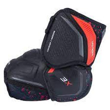 BAUER VAPOR 3X ELBOW PAD - SENIOR
BAUER'S VAPOR 3X ELBOW PAD IS THE PERFECT BALANCE OF PROTECTION, COMFORT AND FLEXIBILITY FOR THE COMPETITIVE PLAYER. THE 3-PIECE CONSTRUCTION ELBOW PAD WITH THE 360-FOREARM ALLOWS FOR FULL FLEXIBILITY ON THE ICE WITH A COMFORT LOCK STRAP TO KEEP EVERYTHING IN PLACE. THE SUBLIMATED THERMOMAX LINER IS DESIGNED TO MANAGE SWEAT AND KEEP YOU COOL ALL GAME LONG.

KEY FEATURES:

3-PIECE CAPS CONSTRUCTION PROVIDES THE HIGHEST LEVEL OF PROTECTION IN A VERY LIGHTWEIGHT PACKAGE.
360 FOREARM ALLOWS FOR GREAT MOBILITY WITHOUT RESTRICTIONS.
COMFORTLOCK STRAP KEEPS THE PROTECTION SECURELY IN PLACE SO YOU CAN FOCUS ON YOUR PLAY.
THE SUBLIMATED THERMOMAX LINER IS TREATED TO PULL SWEAT AWAY TO KEEP YOU COOL ALL GAME LONG.