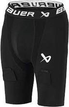 Bauer Performance Youth Jock SHorts

 

BAUER'S PERFORMANCE JOCK SHORT INCLUDES PROTECTIVE CUP, LOCKER LOOP, HOOK AND LOOP SOCK ADJUSTERS AND SANITIZED TECHNOLOGY. THE PERFORMANCE JOCK PANT ALSO HAS MESH IN STRATEGIC AREAS TO PROVIDE VENTILATION AND FLATLOCK SEAMS TO REDUCE CHAFING.