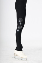 Mondor Model 24887 Supplex Skating Pants -Ladies

 

Black supplex leggings, wide comfort waistband, Integrated pocket at waist, Elastic band with silicone at hem helping bottom of pant to stay in place, Sequins appliqué on right leg, Logo

Supplex – Rated Comfortable in Colder Days

Supplex feels a lot like cotton but has high performance qualities. It has 4 way stretch, which allows you to move without restriction, and it always keeps its shape. Supplex is a wicking fabric, dispersing sweat away from the skin and it dries quickly, keeping you dry and comfortable. It is a major advantage with athletes. Does not fade with washing and does not peel. Antimicrobial treatment to resist bacteria and odor.