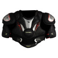 Bauer Vapor Fly40 Senior Hockey Shoulder Pads



Suit up in pads that perform as good as they look. Vapor FLY40 Shoulder Pads bring a new construction to the ice, offering a more comfortable and athletic fit.
 
Fit Type: Mobility
 
Liner: Thermomax Sub
 
Adjustability: Adjustable Torso Straps & Bicep Guard
 
Strapping System: Torso Straps
 
Shoulder Caps: Low-Profile
 
Sternum: Floating, Injected Sternum with X-Lite Shield
 
The Vapor FLY40 shoulder pads feature an tapered design that delivers a sleek, close-to-the-body fit, enhancing mobility and comfort. Low-profile shoulder caps and a split vest design further enhances this streamlined fit. 
 
The low-profile shoulder caps give these pads a streamlined look while keeping them lightweight. The one-piece Flexaprene vest offers excellent ventilation and moves with your body for extended comfort. A segmented spine with PE inserts and updated rib construction boosts protection without adding extra weight.
 
For superior protection, Bauer integrates a floating sternum reinforced with X-LITE Shield and PE inserts in the spine, ensuring dependable coverage in critical impact zones while preserving full range of motion. The independent bicep guard includes a comfort sleeve fit and boosts coverage by offering adjustable positioning for a personalized fit.
 
Inside the FLY40 shoulder pads, Bauer includes the Thermomax Sub liner, which offers moisture-wicking properties and is designed to manage sweat to keep you light and dry throughout the game. 
 
While the Vapor FLY40 shoulder pads are built for the casual player, those in this category who skate a couple times per month can still upgrade to a higher-level model like the Flylite if they want top-end protection and mobility. But if they are looking for a good combination of value and performance, the FLY40 shoulder pads prove to be a great option.