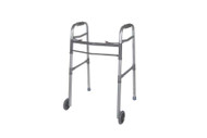 Drive Medical Universal Deluxe Folding Walker with 5" Wheels