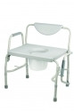 Drive Medical Deluxe Bariatric Drop-Arm Commode