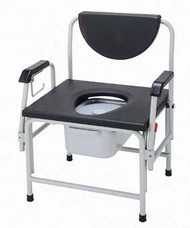Drive Medical Large Bariatric Drop Arm Commode