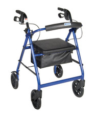 Drive Medical Aluminum Rollator with Fold Up and Removable Back Support DMR728?