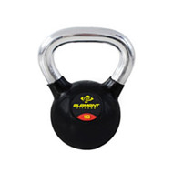 Element Fitness Commercial Chrome Handle Kettle Bells - 25 lbs