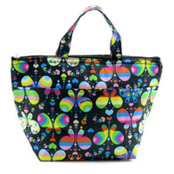 Ladies Lunch Bag - Rainbow Butterfly $25