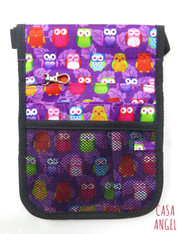 Nurse Pouch - Purple Owl